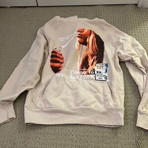 Wish Me Luck Hoodie Medium New